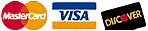 MasterCard, Visa and Discover